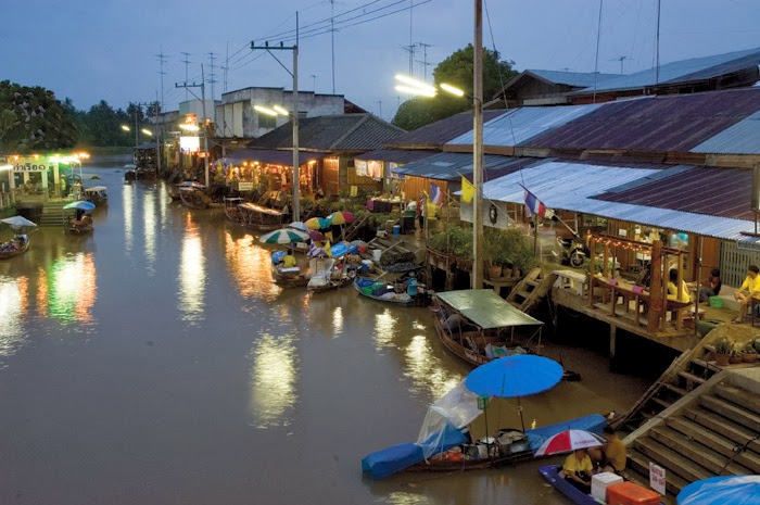 ความเป็นมาของ ตลาดน้ำอัมพวา | ที่พักอัมพวา เที่ยวอัมพวา อัมพวา