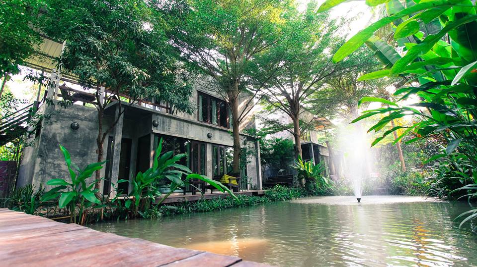 RiverCoCo@Amphawa ที่พักอัมพวา รีสอร์ทอัมพวา ที่พักอัมพวาริมน้ำ ห้องชั้นบน (Sweet View)